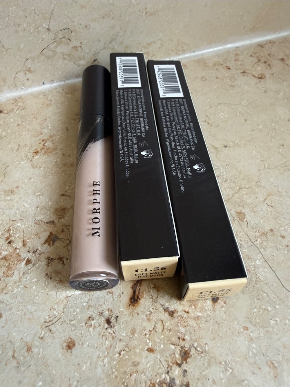 Set if 2 MORPHE soft matte Concealers C1.55